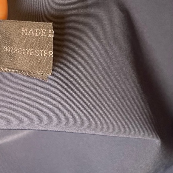 Prada Italy Dark Navy  Classic Pensil Midi Skirt Size EU 38, US 6 - Picture 11 of 15